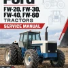 Ford FW-20, FW-30, FW-40, FW-60 Tractors Service Manual