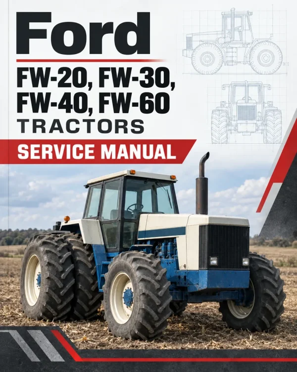 Ford FW-20, FW-30, FW-40, FW-60 Tractors Service Manual