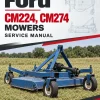 Ford CM224, CM274 Mowers Service Manual