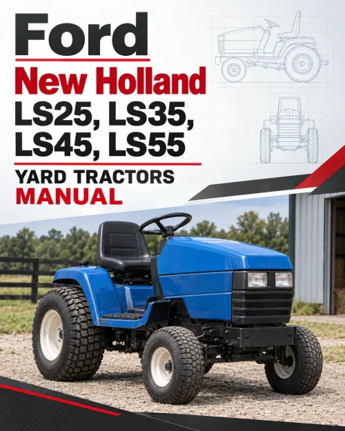 Ford New Holland LS25, LS35, LS45, LS55 Yard Tractors Manual Ford New Holland LS25, LS35, LS45, LS55 Yard Tractors Manual