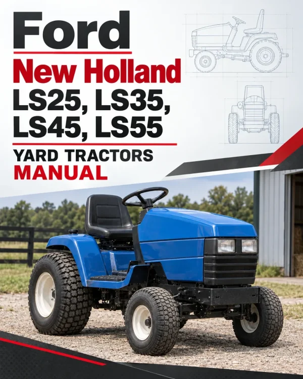 Ford New Holland LS25, LS35, LS45, LS55 Yard Tractors Manual Ford New Holland LS25, LS35, LS45, LS55 Yard Tractors Manual