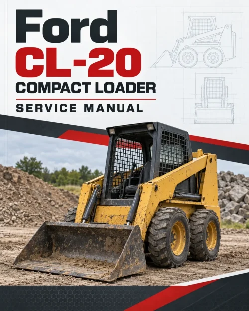 Ford CL-20 Compact Loader Service Manual Ford CL-20 Compact Loader Service Manual