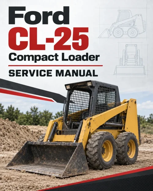 Ford CL-25 Compact Loader Service Manual Ford CL-25 Compact Loader Service Manual