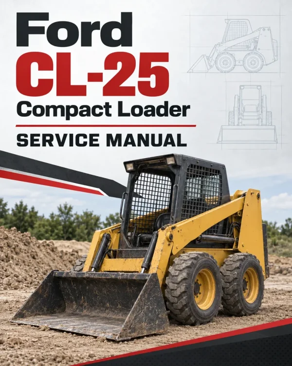 Ford CL-25 Compact Loader Service Manual Ford CL-25 Compact Loader Service Manual
