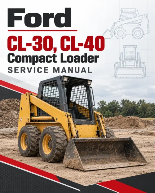 Ford CL-30, CL-40 Compact Loader Service Manual Ford CL-30, CL-40 Compact Loader Service Manual
