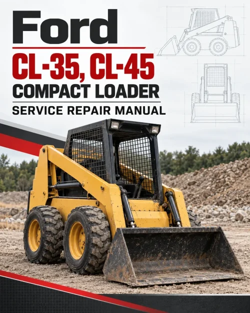 Ford CL-35, CL-45 Compact Loader Service Manual Ford CL-35, CL-45 Compact Loader Service Manual