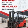 Linde Type 350 LPG Forklift Truck: H12, H16, H18, H20 Service Manual Linde Type 350 LPG Forklift Truck: H12, H16, H18, H20 Service Manual