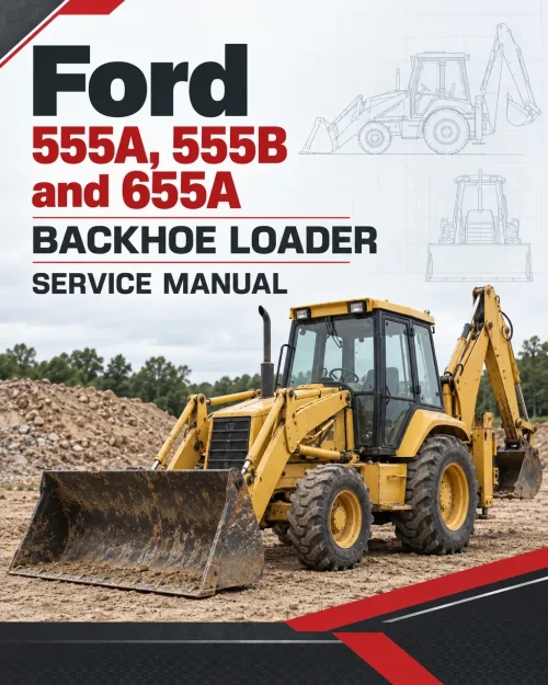 Ford 555A, 555B and 655A Backhoe Loader Service Manual Ford 555A, 555B and 655A Backhoe Loader Service Manual