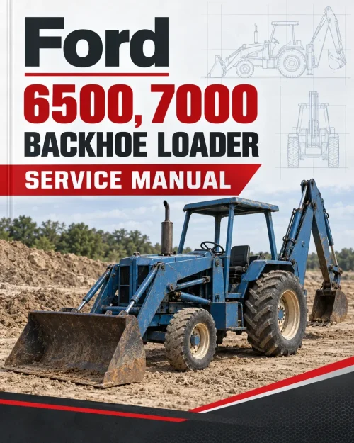 Ford 6500, 7000 Backhoe Loader Service Manual Ford 6500, 7000 Backhoe Loader Service Manual