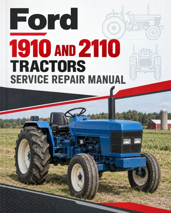 Ford 1910 and 2110 Tractors Services Manual Ford 1910 and 2110 Tractors Services Manual
