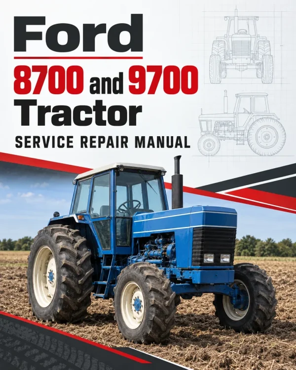 Ford 8700 and 9700 Tractor Service Manual Ford 8700 and 9700 Tractor Service Manual