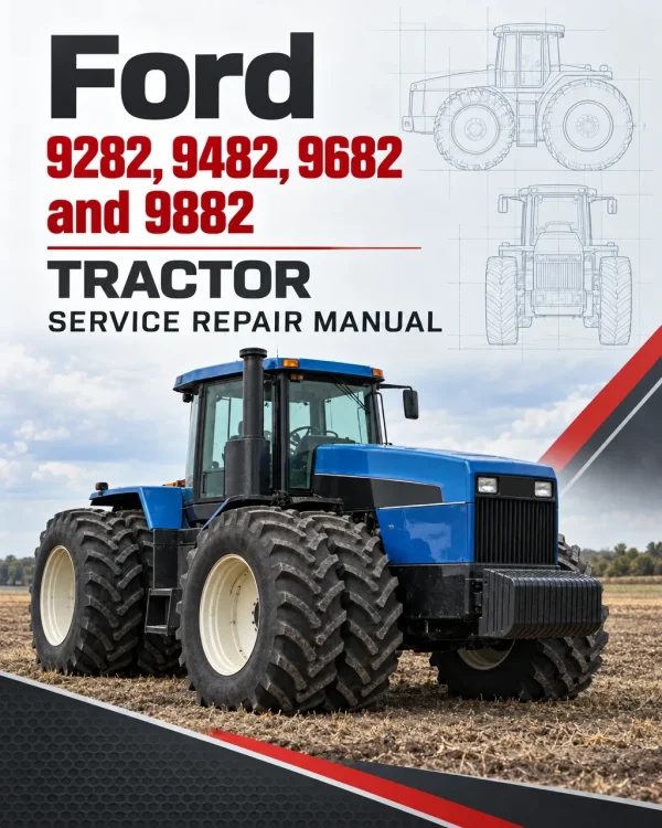 Ford 9282, 9482, 9682 and 9882 Tractor Service Manual Ford 9282, 9482, 9682 and 9882 Tractor Service Manual
