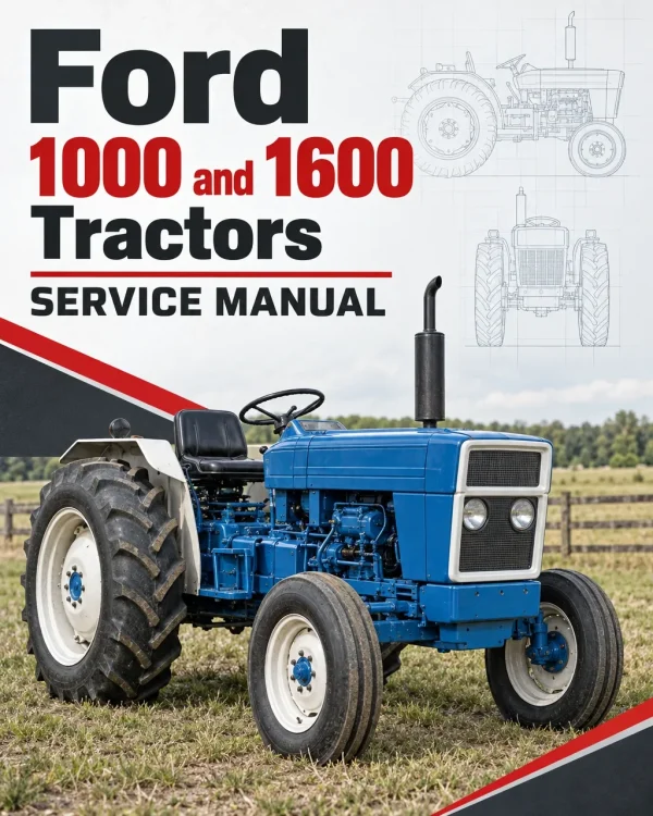 Ford 1000 and 1600 Tractors Service Manual Ford 1000 and 1600 Tractors Service Manual
