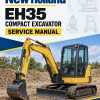 New Holland EH35 Compact Excavator Service Manual New Holland EH35 Compact Excavator Service Manual