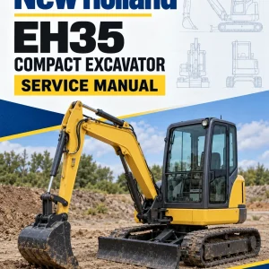 New Holland EH35 Compact Excavator Service Manual