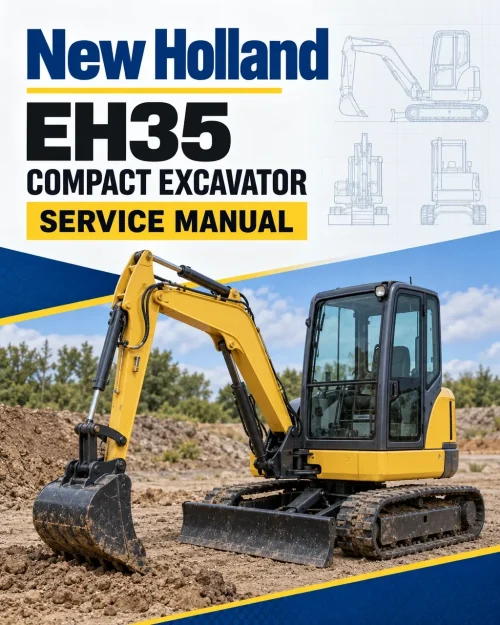 New Holland EH35 Compact Excavator Service Manual
