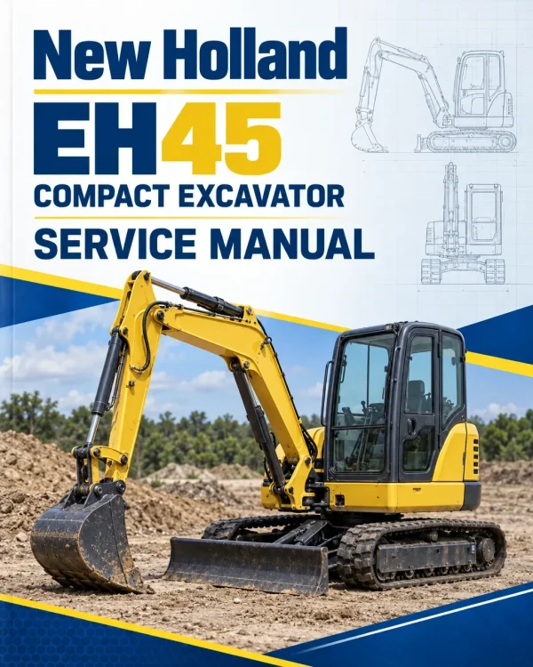 New Holland EH45 Compact Excavator Service Manual