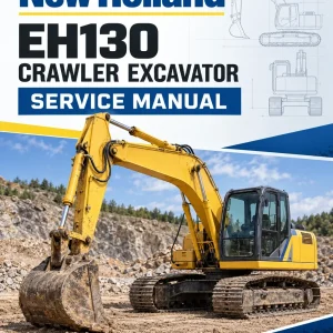 New Holland EH130 Crawler Excavator Service Manual New Holland EH130 Crawler Excavator Service Manual