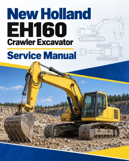 New Holland EH160 Crawler Excavator Service Manual New Holland EH160 Crawler Excavator Service Manual