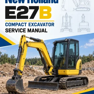 New Holland E27B Compact Excavator Service Manual