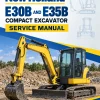 New Holland E30B and E35B Compact Excavator Service Manual New Holland E30B and E35B Compact Excavator Service Manual