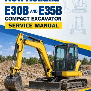 New Holland E30B and E35B Compact Excavator Service Manual