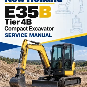 New Holland E35B Tier 4B Compact Excavator Service Manual New Holland E35B Tier 4B Compact Excavator Service Manual
