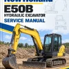 New Holland E50B Hydraulic Excavator Service Manual
