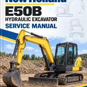 New Holland E50B Hydraulic Excavator Service Manual New Holland E50B Hydraulic Excavator Service Manual