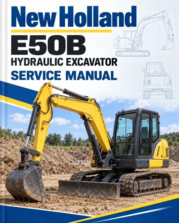 New Holland E50B Hydraulic Excavator Service Manual