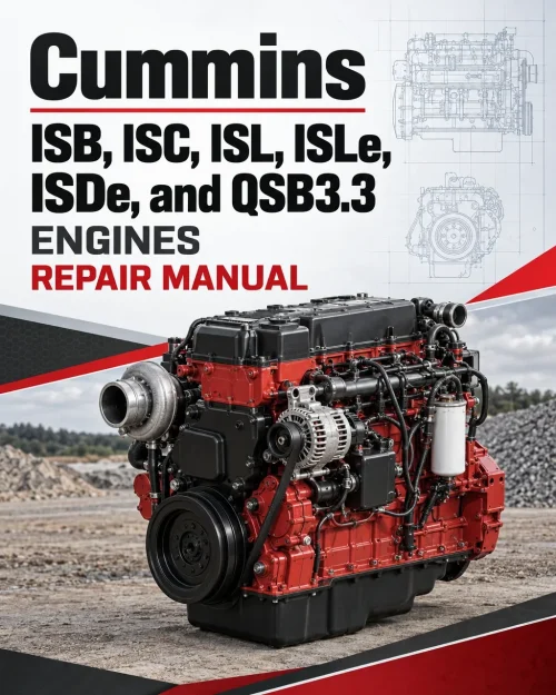 Cummins ISB, ISC, ISL, ISLe, ISDe, and QSB3.3 Engines Repair Manual Cummins ISB, ISC, ISL, ISLe, ISDe, and QSB3.3 Engines Repair Manual