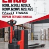 Linde N20L, N20LI, N20LX, N20V, N20VI, N20, N25 Pallet Trucks Series 149 Repair Service Manual