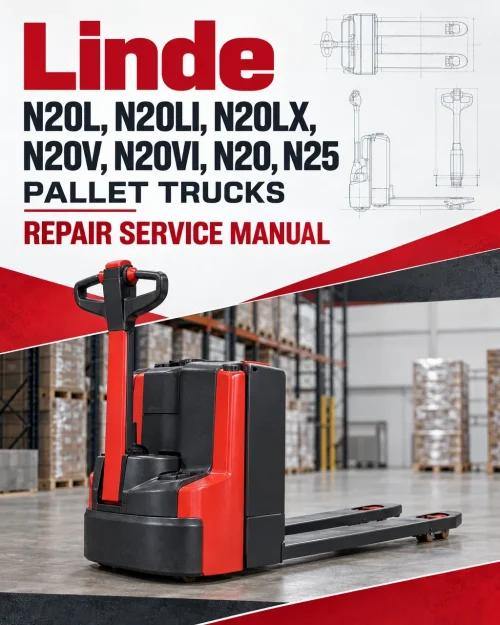 Linde N20L, N20LI, N20LX, N20V, N20VI, N20, N25 Pallet Trucks Series 149 Repair Service Manual Linde N20L, N20LI, N20LX, N20V, N20VI, N20, N25 Pallet Trucks Series 149 Repair Service Manual