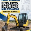 New Holland EC15, EC25, EC35, EC45 Mini Excavator Service Manual New Holland EC15, EC25, EC35, EC45 Mini Excavator Service Manual