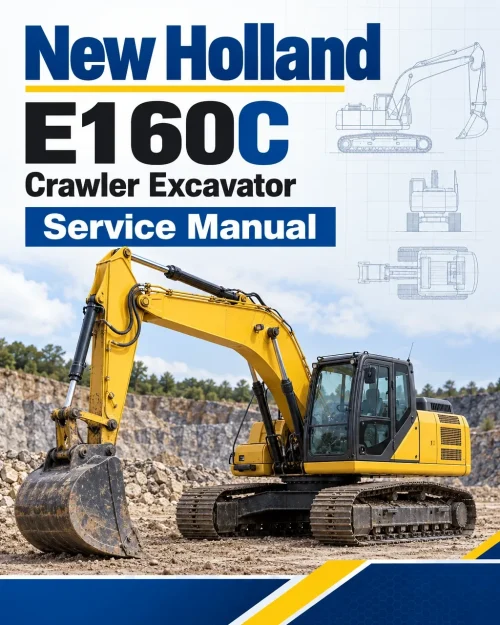 New Holland E160C Crawler Excavator Service Manual