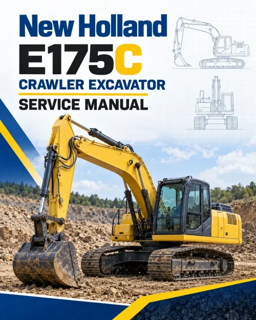 New Holland E175C Crawler Excavator Service Manual