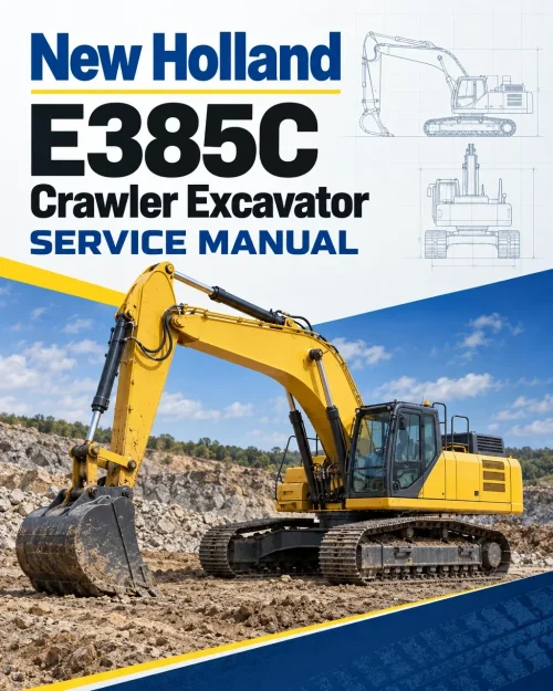New Holland E385C Crawler Excavator Service Manual