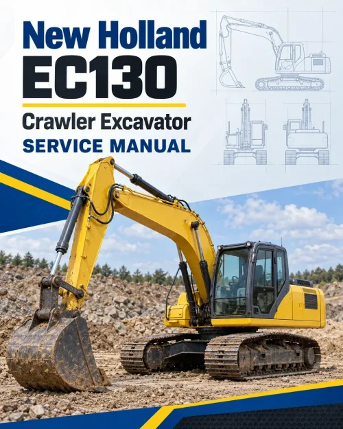 New Holland EC130 Crawler Excavator Service Manual New Holland EC130 Crawler Excavator Service Manual