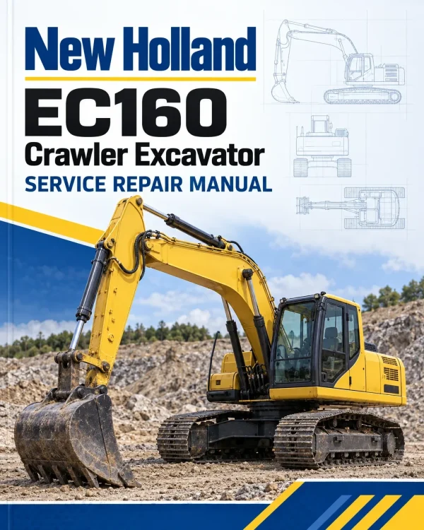New Holland EC160 Crawler Excavator Service Manual