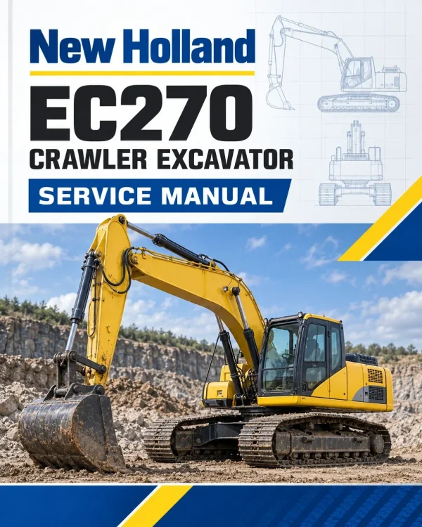 New Holland EC270 Crawler Excavator Service Manual New Holland EC270 Crawler Excavator Service Manual