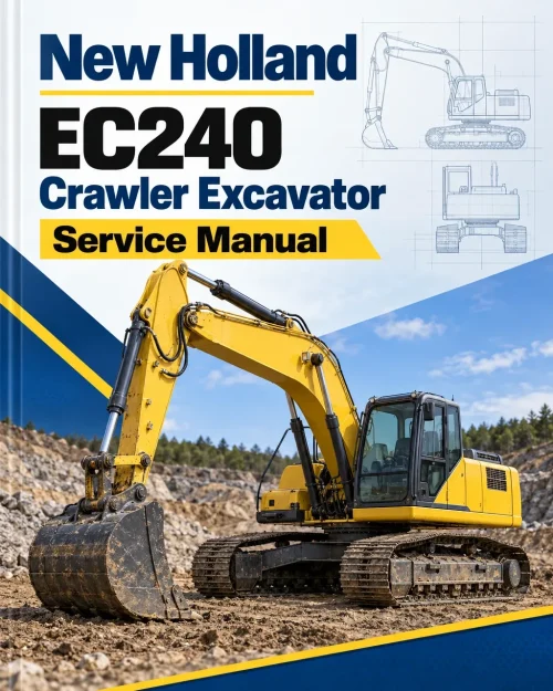 New Holland EC240 Crawler Excavator Service Manual New Holland EC240 Crawler Excavator Service Manual
