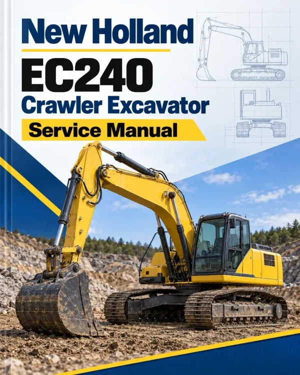New Holland EC240 Crawler Excavator Service Manual