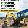 New Holland E35BSR, E39BSR Mini Excavator Service Manual New Holland E35BSR, E39BSR Mini Excavator Service Manual