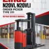 Linde N20VI, N20VLI Order Picker Type 1111 Repair Service Manual Linde N20VI, N20VLI Order Picker Type 1111 Repair Service Manual