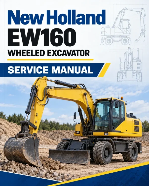 New Holland EW160 Wheeled Excavator Service Manual New Holland EW160 Wheeled Excavator Service Manual