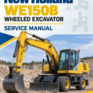 New Holland WE150B Wheeled Excavator Service Manual
