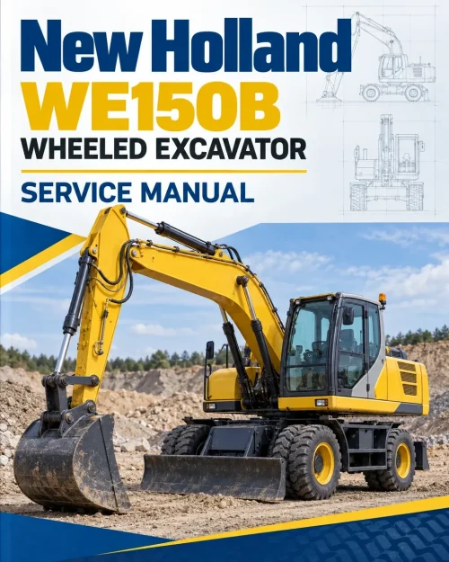 New Holland WE150B Wheeled Excavator Service Manual
