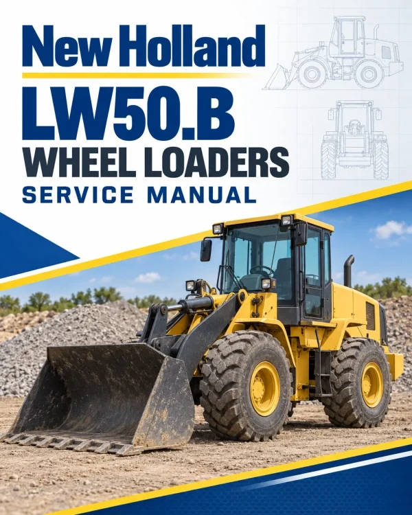 New Holland LW50.B Wheel Loaders Service Manual New Holland LW50.B Wheel Loaders Service Manual