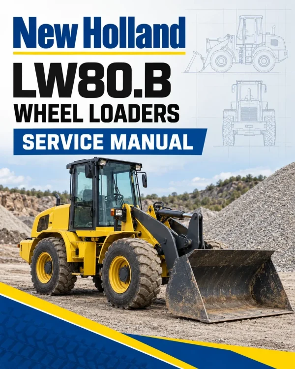 New Holland LW80.B Wheel Loaders Service Manual New Holland LW80.B Wheel Loaders Service Manual