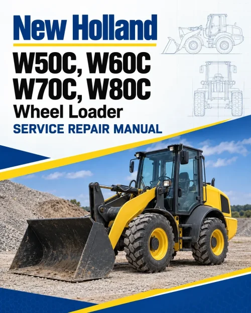New Holland W50C, W60C, W70C, W80C Tier 4B Wheel Loader Manual New Holland W50C, W60C, W70C, W80C Tier 4B Wheel Loader Manual